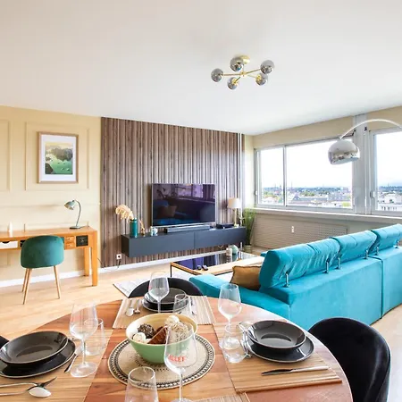Nouveau - Vue Panoramique Vosges - 90m Moderne Et Cocoon - Parking Et Netflix Apartment