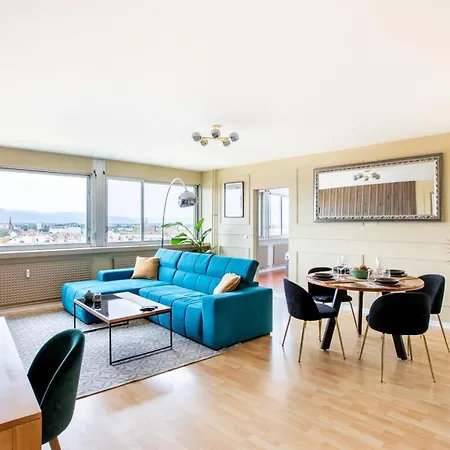 Nouveau - Vue Panoramique Vosges - 90m Moderne Et Cocoon - Parking Et Netflix Lejlighed