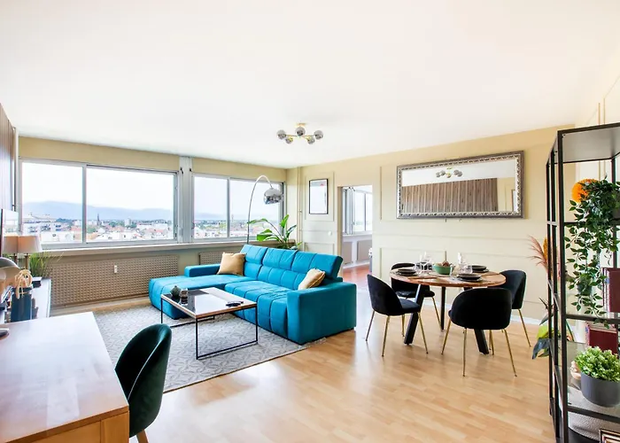 Nouveau - Vue Panoramique Vosges - 90m Moderne Et Cocoon - Parking Et Netflix Apartment